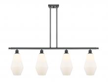 Innovations Lighting 516-4I-BK-G651-7 - Cindyrella - 4 Light - 48 inch - Matte Black - Cord hung - Island Light