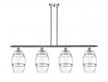 Innovations Lighting 516-4I-PC-G557-8CL - Vaz - 4 Light - 48 inch - Polished Chrome - Cord hung - Island Light