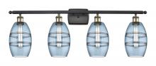 Innovations Lighting 516-4W-BAB-G557-6BL - Vaz - 4 Light - 36 inch - Black Antique Brass - Bath Vanity Light