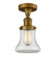 Innovations Lighting 517-1CH-BB-G192 - Bellmont - 1 Light - 6 inch - Brushed Brass - Semi-Flush Mount