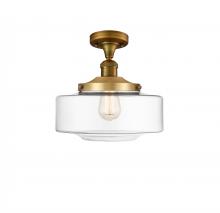 Innovations Lighting 517-1CH-BB-G692-12 - Bridgeton - 1 Light - 12 inch - Brushed Brass - Semi-Flush Mount