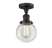 Innovations Lighting 517-1CH-OB-G202-6 - Beacon - 1 Light - 6 inch - Oil Rubbed Bronze - Semi-Flush Mount