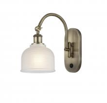 Innovations Lighting 518-1W-AB-G411 - Dayton - 1 Light - 6 inch - Antique Brass - Sconce