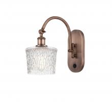 Innovations Lighting 518-1W-AC-G402 - Niagara - 1 Light - 7 inch - Antique Copper - Sconce