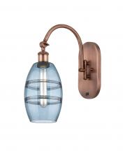 Innovations Lighting 518-1W-AC-G557-6BL - Vaz - 1 Light - 6 inch - Antique Copper - Sconce