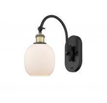 Innovations Lighting 518-1W-BAB-G101 - Belfast - 1 Light - 6 inch - Black Antique Brass - Sconce