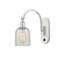 Innovations Lighting 518-1W-WPC-G2511 - Caledonia - 1 Light - 5 inch - White Polished Chrome - Sconce