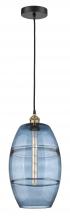 Innovations Lighting 616-1P-BAB-G557-10BL - Vaz - 1 Light - 10 inch - Black Antique Brass - Cord hung - Mini Pendant