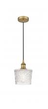 Innovations Lighting 616-1P-BB-G402 - Niagara - 1 Light - 7 inch - Brushed Brass - Cord hung - Mini Pendant