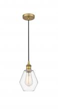 Innovations Lighting 616-1P-BB-G652-6 - Cindyrella - 1 Light - 6 inch - Brushed Brass - Cord hung - Mini Pendant