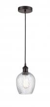 Innovations Lighting 616-1P-OB-G292 - Salina - 1 Light - 6 inch - Oil Rubbed Bronze - Cord hung - Mini Pendant