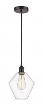 Innovations Lighting 616-1P-OB-G652-8 - Cindyrella - 1 Light - 8 inch - Oil Rubbed Bronze - Cord hung - Mini Pendant