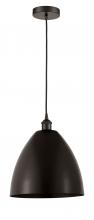 Innovations Lighting 616-1P-OB-MBD-12-OB - Bristol - 1 Light - 12 inch - Oil Rubbed Bronze - Cord hung - Mini Pendant