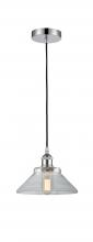 Innovations Lighting 616-1P-PC-G132 - Orwell - 1 Light - 8 inch - Polished Chrome - Cord hung - Mini Pendant