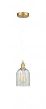 Innovations Lighting 616-1P-SG-G2511 - Caledonia - 1 Light - 5 inch - Satin Gold - Cord hung - Mini Pendant