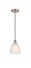 Innovations Lighting 616-1P-SN-G381 - Castile - 1 Light - 6 inch - Brushed Satin Nickel - Cord hung - Mini Pendant