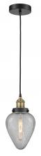 Innovations Lighting 616-1PH-BAB-G165 - Geneseo - 1 Light - 7 inch - Black Antique Brass - Mini Pendant