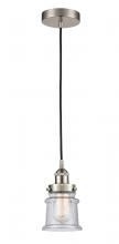 Innovations Lighting 616-1PH-SN-G184S - Canton - 1 Light - 5 inch - Brushed Satin Nickel - Cord hung - Mini Pendant