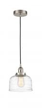 Innovations Lighting 616-1PH-SN-G713 - Bell - 1 Light - 8 inch - Brushed Satin Nickel - Cord hung - Mini Pendant