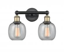 Innovations Lighting 616-2W-BAB-G104 - Belfast - 2 Light - 15 inch - Black Antique Brass - Bath Vanity Light