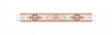 Innovations Lighting 617S-4W-AC-G617-8CL - Boreas - 4 Light - 39 inch - Antique Copper - Bath Vanity Light