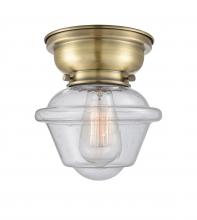 Innovations Lighting 623-1F-AB-G534 - Oxford - 1 Light - 8 inch - Antique Brass - Flush Mount