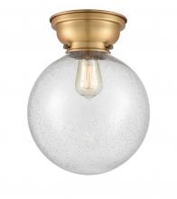 Innovations Lighting 623-1F-BB-G204-10 - Beacon - 1 Light - 10 inch - Brushed Brass - Flush Mount