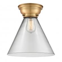 Innovations Lighting 623-1F-BB-G42-L - Cone - 1 Light - 12 inch - Brushed Brass - Flush Mount