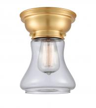 Innovations Lighting 623-1F-SG-G192 - Bellmont - 1 Light - 6 inch - Satin Gold - Flush Mount