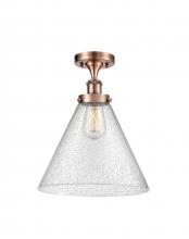 Innovations Lighting 916-1C-AC-G44-L - Cone - 1 Light - 12 inch - Antique Copper - Semi-Flush Mount