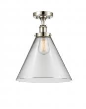 Innovations Lighting 916-1C-PN-G42-L - Cone - 1 Light - 12 inch - Polished Nickel - Semi-Flush Mount