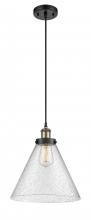 Innovations Lighting 916-1P-BAB-G44-L - Cone - 1 Light - 12 inch - Black Antique Brass - Cord hung - Mini Pendant