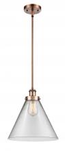 Innovations Lighting 916-1S-AC-G42-L - Cone - 1 Light - 12 inch - Antique Copper - Mini Pendant