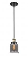 Innovations Lighting 916-1S-BAB-G53 - Bell - 1 Light - 5 inch - Black Antique Brass - Mini Pendant