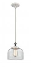 Innovations Lighting 916-1S-WPC-G72 - Bell - 1 Light - 8 inch - White Polished Chrome - Mini Pendant