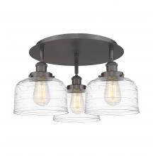 Innovations Lighting 916-3C-OB-G713 - Bell - 3 Light - 20 inch - Oil Rubbed Bronze - Flush Mount