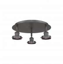 Innovations Lighting 916-3C-OB - Ballston Urban - 3 Light - 15 inch - Oil Rubbed Bronze - Flush Mount