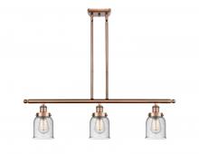 Innovations Lighting 916-3I-AC-G54 - Bell - 3 Light - 36 inch - Antique Copper - Stem Hung - Island Light