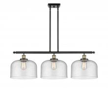 Innovations Lighting 916-3I-BAB-G74-L - Bell - 3 Light - 36 inch - Black Antique Brass - Stem Hung - Island Light