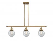 Innovations Lighting 916-3I-BB-G204-6 - Beacon - 3 Light - 36 inch - Brushed Brass - Stem Hung - Island Light