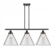 Innovations Lighting 916-3I-BK-G42-L - Cone - 3 Light - 36 inch - Matte Black - Stem Hung - Island Light