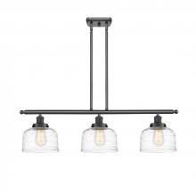 Innovations Lighting 916-3I-BK-G713 - Bell - 3 Light - 36 inch - Matte Black - Stem Hung - Island Light