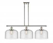 Innovations Lighting 916-3I-PN-G74-L - Bell - 3 Light - 36 inch - Polished Nickel - Stem Hung - Island Light