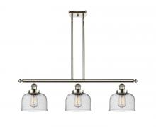 Innovations Lighting 916-3I-PN-G74 - Bell - 3 Light - 36 inch - Polished Nickel - Stem Hung - Island Light