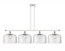 Innovations Lighting 916-4I-WPC-G72-L - Bell - 4 Light - 48 inch - White Polished Chrome - Stem Hung - Island Light