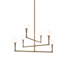 Matteo Lighting C64806AGOP - Candlestix Chandelier