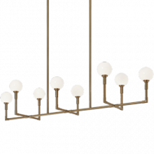 Matteo Lighting C64808AGOP - Candlestix Chandelier