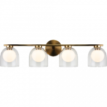 Matteo Lighting W60704AGCL - Derbishone Wall Sconce