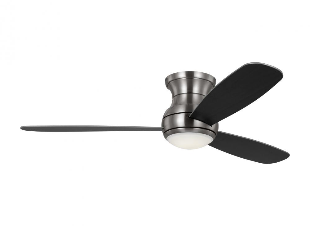 Orbis 52 Inch Indoor/Outdoor Integrated LED Dimmable Hugger Ceiling Fan