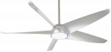 Minka-Aire F771L-BN/SL - Ellipse - LED 60&#34; Ceiling Fan